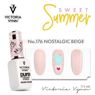 Victoria Vynn - Pure Creamy - 176 Nostalgic Beige - Gellack Victoria Vynn - Pure Creamy - 176 Nostalgic Beige - Gellack