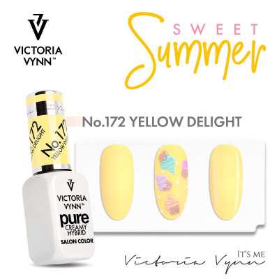 Victoria Vynn - Pure Creamy - 172 Yellow Delight - Gellack Victoria Vynn - Pure Creamy - 172 Yellow Delight - Gellack