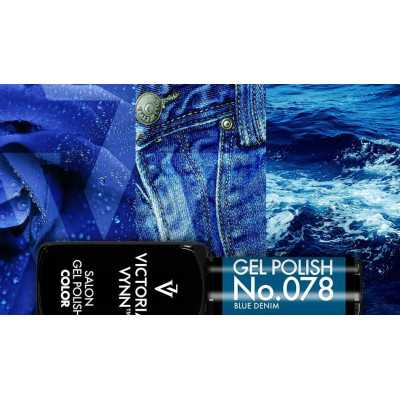 Victoria Vynn - Gel Polish - 078 Blue Denim - Gellack Victoria Vynn - Gel Polish - 078 Blue Denim - Gellack