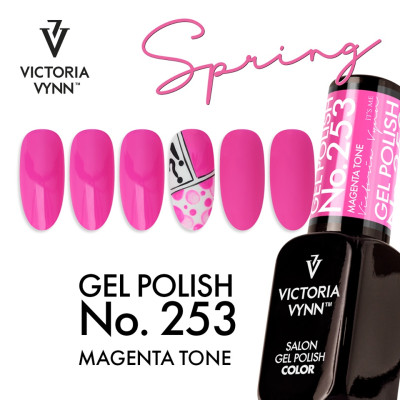 Victoria Vynn - Gel Polish - 253 Magenta Tone - Gellack Victoria Vynn - Gel Polish - 253 Magenta Tone - Gellack