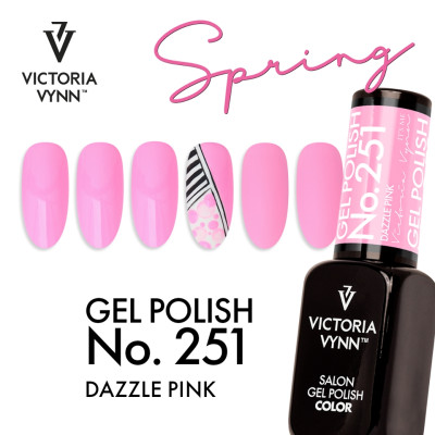 Victoria Vynn - Gel Polish - 251 Dazzle Pink - Gellack Victoria Vynn - Gel Polish - 251 Dazzle Pink - Gellack