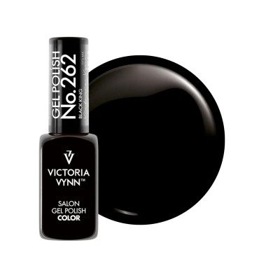 Victoria Vynn - Gel Polish - 262 Black King - Gellack Victoria Vynn - Gel Polish - 262 Black King - Gellack