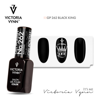 Victoria Vynn - Gel Polish - 262 Black King - Gellack Victoria Vynn - Gel Polish - 262 Black King - Gellack