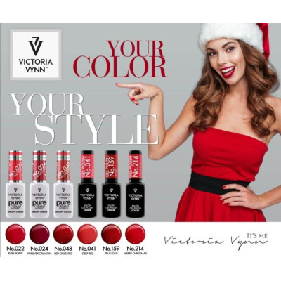 Victoria Vynn - Pure Creamy - 024 Forever Crimson - Gellack Victoria Vynn - Pure Creamy - 024 Forever Crimson - Gellack