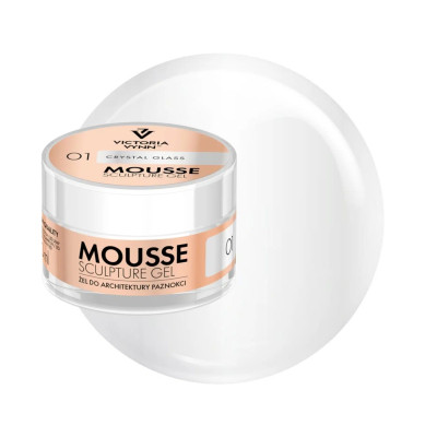 Victoria Vynn - Mousse Sculpture gel - 50ml - Crystal glass 01