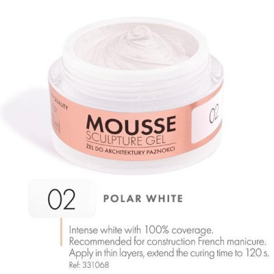 Victoria Vynn - Mousse Sculpture gel - 50ml - Polar White 02