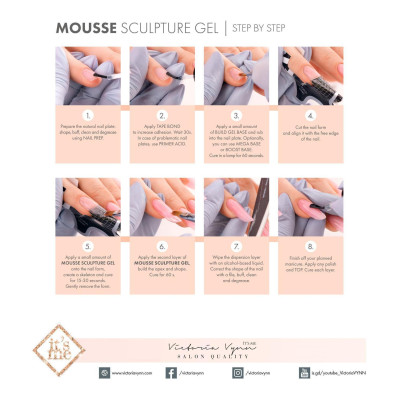Victoria Vynn - Mousse Sculpture gel - 50ml - Coral Soft 03 Victoria Vynn - Mousse Sculpture gel - 50ml - Coral Soft 03