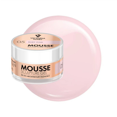 Victoria Vynn - Mousse Sculpture gel - 15ml - Baby Pink 05 Victoria Vynn - Mousse Sculpture gel - 15ml - Baby Pink 05
