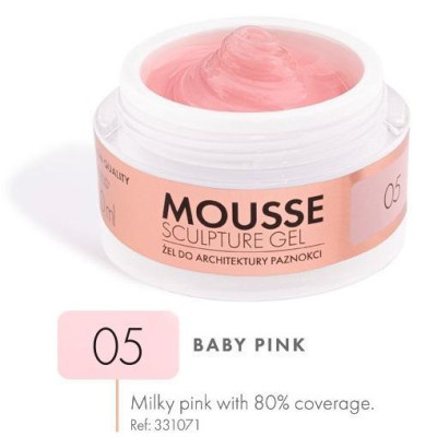 Victoria Vynn - Mousse Sculpture gel - 15ml - Baby Pink 05 Victoria Vynn - Mousse Sculpture gel - 15ml - Baby Pink 05