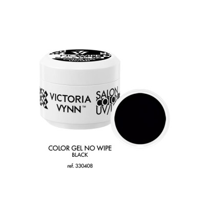 Victoria Vynn - Art Gel 3D - No Wipe - 02 Black - Gelé Victoria Vynn - Art Gel 3D - No Wipe - 02 Black - Gelé