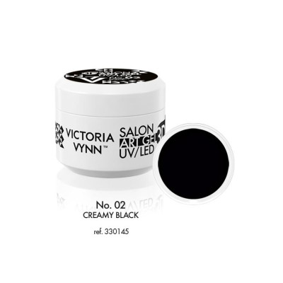 Victoria Vynn - Art Gel 3D - 02 Creamy Black - Gelé Victoria Vynn - Art Gel 3D - 02 Creamy Black - Gelé