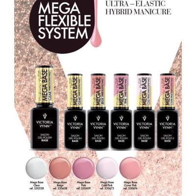 Gel Polish - Mega Base - Milky White - 8ml - Victoria Vynn Gel Polish - Mega Base - Milky White - 8ml - Victoria Vynn