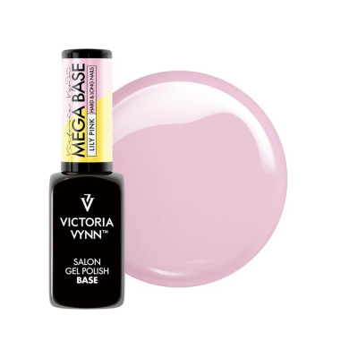 Gel Polish - Mega Base - Lily Pink - 15ml - Victoria Vynn Gel Polish - Mega Base - Lily Pink - 15ml - Victoria Vynn