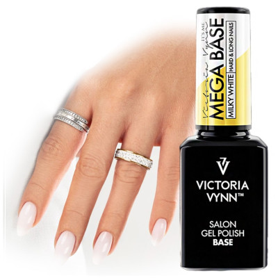 Gel Polish - Mega Base - Milky White - 15 ml - Victoria Vynn Gel Polish - Mega Base - Milky White - 15 ml - Victoria Vynn