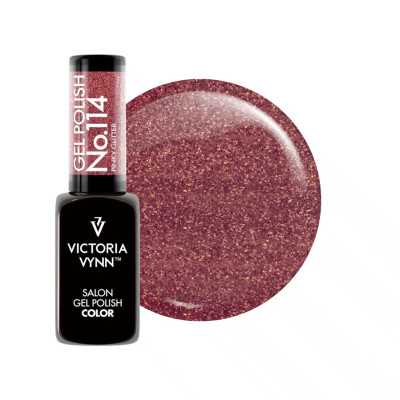 Victoria Vynn - Gel Polish - 114 Pinky Glitter - Gellack Victoria Vynn - Gel Polish - 114 Pinky Glitter - Gellack