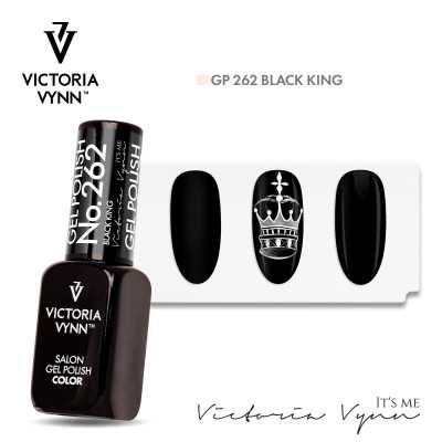 Victoria Vynn - Sverige Victoria Vynn - Gel Polish - 262 Black King  - Gellack
