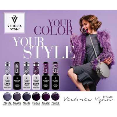 Victoria Vynn - Sverige Victoria Vynn - Gel Polish - 213 Imperial Purple - Gellack