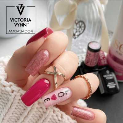 Victoria Vynn - Gel Polish - 114 Pinky Glitter - Gellack Victoria Vynn - Gel Polish - 114 Pinky Glitter - Gellack