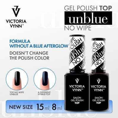 Victoria Vynn - Sverige Top coat - Unblue - No Wipe - 8 ml - Victoria Vynn - Gel Polish