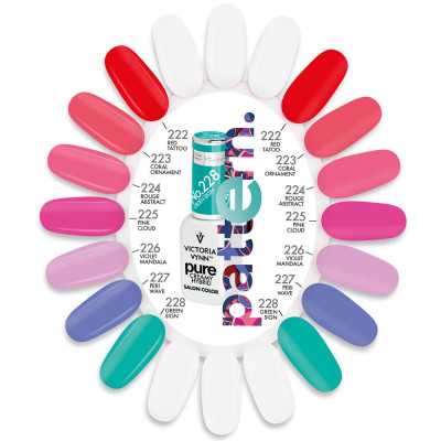 Victoria Vynn - Sverige Victoria Vynn - Pure Creamy - 222 Red Tattoo Kremowy - Gellack