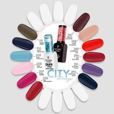 Victoria Vynn - Sverige Victoria Vynn - Pure Creamy - 206 Red Battlement - Gellack