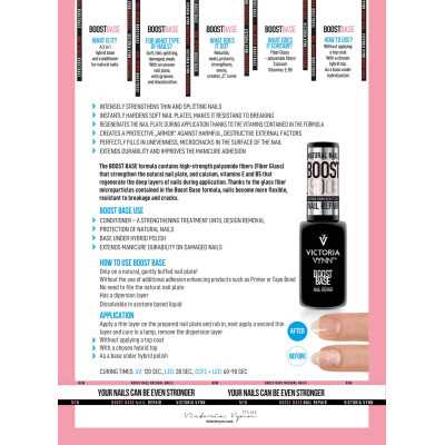 Victoria Vynn - Sverige Victoria Vynn - Boost Base 2in1 - 8ml - Nagelreparerare