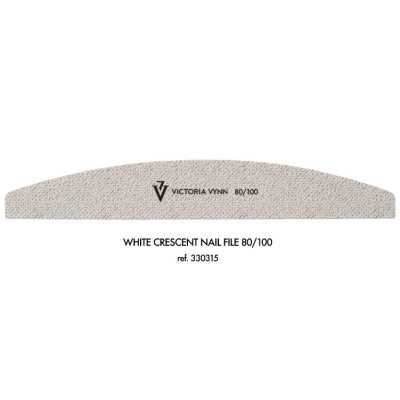 Victoria Vynn - Sverige 10-pack Nagelfilar - Halvmåne - 80/100 - Victoria Vynn  - Grå