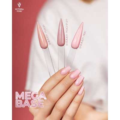 Victoria Vynn - Sverige Gel Polish -  Mega Base - Shimmer Pink - 8ml - Victoria Vynn