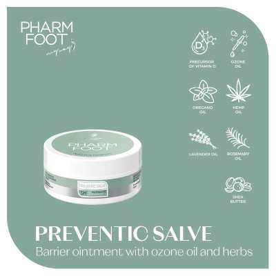 Victoria Vynn - Sverige Pharm Foot - Herbal - Preventic Salve - 75 ml