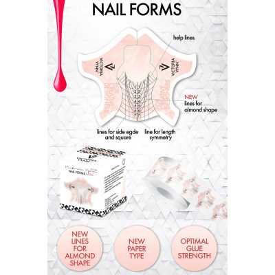 Victoria Vynn - Sverige Nagelmallar - 100 st Basic - Victoria Vynn