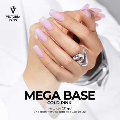 Victoria Vynn - Sverige Gel Polish -  Mega Base - Cold Pink - 15 ml - Victoria Vynn