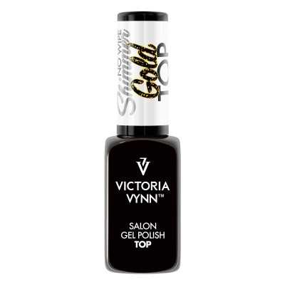 Victoria Vynn - Sverige Top coat - Shimmer - Gold -  No Wipe - 8 ml - Victoria Vynn