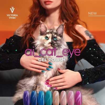 Victoria Vynn - Sverige Victoria Vynn - Gel Polish - 398 Viv - Cat Eye - Gellack