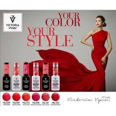 Victoria Vynn - Pure Creamy - 021 Exemplary Red - Gellack Victoria Vynn - Pure Creamy - 021 Exemplary Red - Gellack